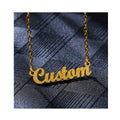 Fashion Personalized Jewelry Unisex Customizable Name Necklace Stainless Steel Letter Pendant Necklace