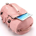 Wholesale Waterproof Sports Swimming Travel Bag Pink Custom Short-Distance Travel Yoga Fitness Backpack