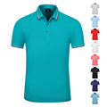 High Quality Men's Cotton for Polo T-Shirts Wholesale Custom Short Sleeve Blank T-Shirts for Printing Knitted Fabric Solid Patte