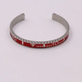 Kaplama Bileklik Stainless Steel C Shape Roman Numeral Muti- Color Bracelet Pulseras De Fantasia Couple Colorful Bracelet