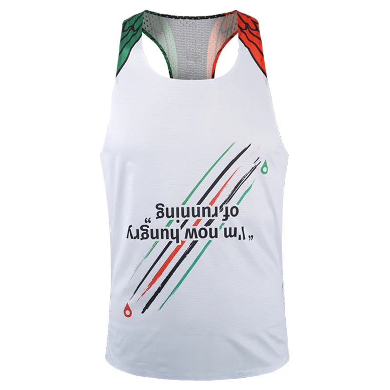 Seamless Marathon Running Vest Marathon Running Singlet Run Tank Top