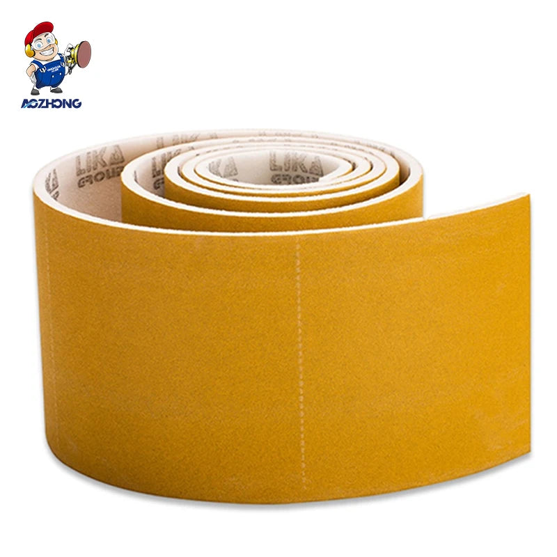 Foam Back Drywall Sandpaper Roll Soft Sponge Hand Pad Rolls Flexible Aluminium Oxide Abrasive Sponge Sanding Rolls for Car