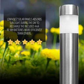 Wholesale Price Walkway Patio Decor LED Energy Saving Solar Stake Solar Powered Lights for the Garden