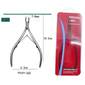 Professional Stainless Steel Cuticle Nippers Clippers Manicure Scissors Cutter Dead Skin Pliers
