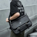 MOYYI Large Capacity Messenger Bag for Men Waterproof Laptop Crossbody Bag for Men Outdoor Fashion Men's Bags