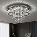 Dimming 25W Led Crystal Ceiling Lighting for Door Enterence Hallway Bedroom Modern Chandelier With Remote Control MegaBDM