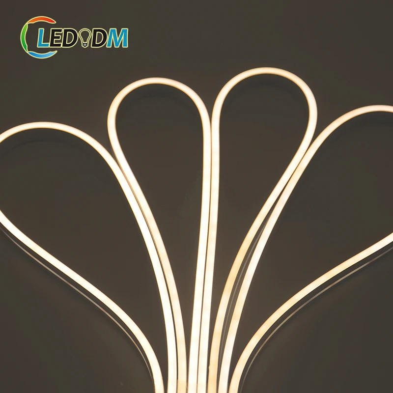 Flexible Neon Light Side View Horizon SMD2835 120 LEDs/m 5mm Single Color Rgb 5m/roll Waterproof IP67 0410 Cuttable Neon Light