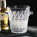 Wholesale Bohemian New Design DIA Drops Glass Ice Bucket with High Quality and Good Price Stocked