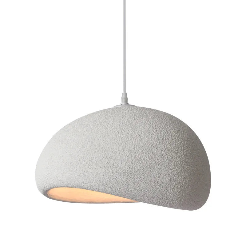 Japanese Style Cream Wind Creative Lighting Home Decoration Indoor Wabi Pendant Lights Hotel Villa Living Room Dining Room