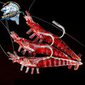 Bionic Plastic 90mm 10g Freshwater Saltwater Wobblers Slow Sinking Jigging Lead Soft Shrimp Lure