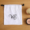 Custom logo Organic Eco Friendly Natural Cotton Bags with Drawstring