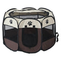 Folding Removable and Washable Pet Bed Fence Carrier Oxford Cloth Waterproof Scratch Resistant Dog Cat Tent Cage