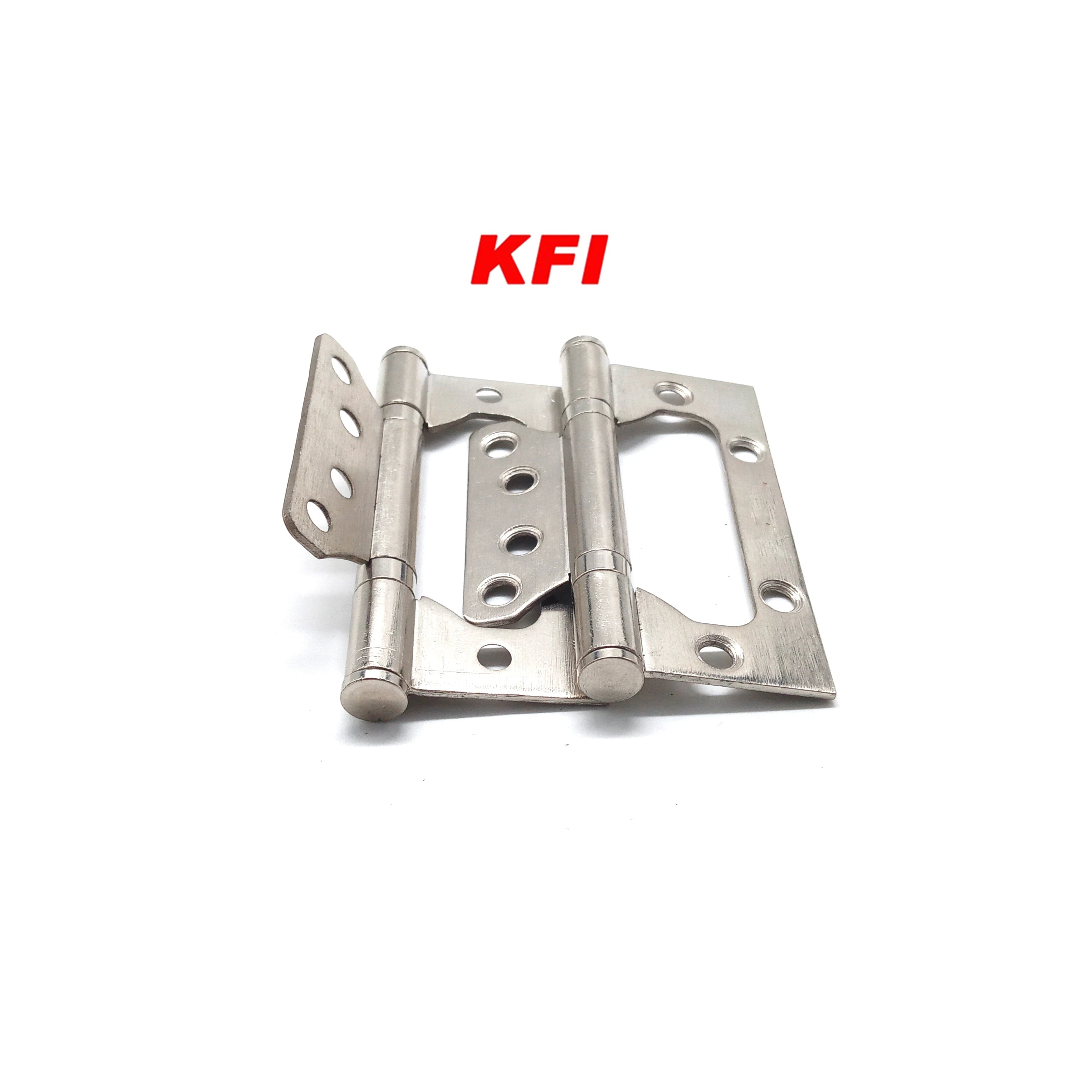 Wholesale Stainless Steel Butterfly Concealed Hinge 4 Inches Durable Furniture Hinges for Heavy Duty Entry Door Kitchen Bathroom