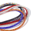 Fashion Sandals Crystal Trimming Rope Accessories with Rhinestone Diamond and Loose Rhinestones for Shoes Made From Glass