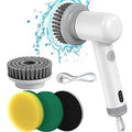 Electric for Rechargeable Eco-Friendly Plastic Bathroom Shower Cleaning Brush