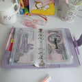 Newest Multi-function A5 A6 Hardcover Cash Envelopes Note Book Personal Size Savings Challenge Checker Wallet Budget Planner Set