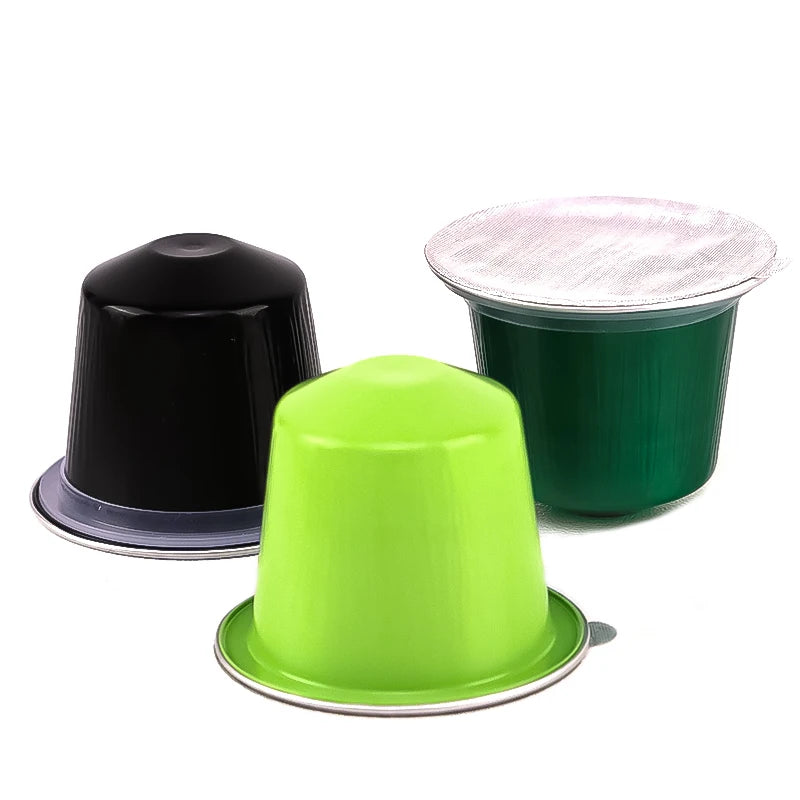 High Performance Promotional Disposable Self-Adhesive Aluminum & Silicone Coffee Capsule Shell Filter Eco-Friendly Portable