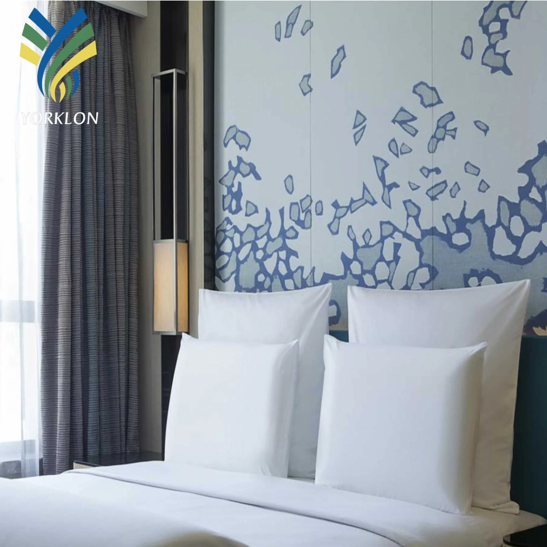 Commercial Wall Interior Custom Pullman Hotel Wallpaper Wall Panels Wallcoverings for Hotel Room