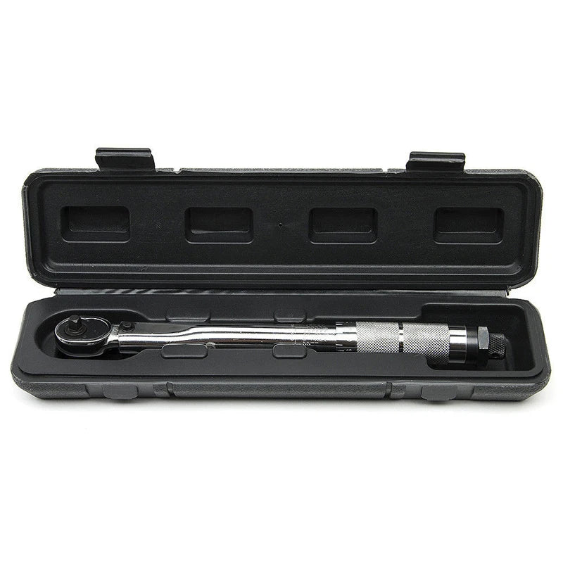 1/4inch 5-25NM Drive Click Adjustable Torque Wrench Hand Spanner Repairing Tool