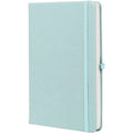A5 Ruled Notebook Professional Business Journal Solid Color Green Notepad With Bookmark Elastic Band Stationery Office Paper