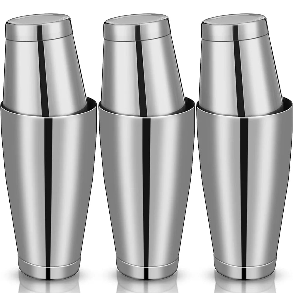 2026 Cocktail Shakers Professional Shaker Boston Stainless Steel Martini Drink Mixer Basic Tool Accessories Weighted Shake Metal