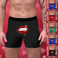 Print on Demand Men's Antibacterial Breathable Underwear Pants Drop Shipping Personalized Polyester Boxers for Adults