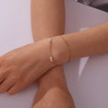 Beautiful Korean Style Fashion Double Layers Ball Beaded Chain Charms Shell Pearl Bracelets for Girls Summer Waterproof Jewelry