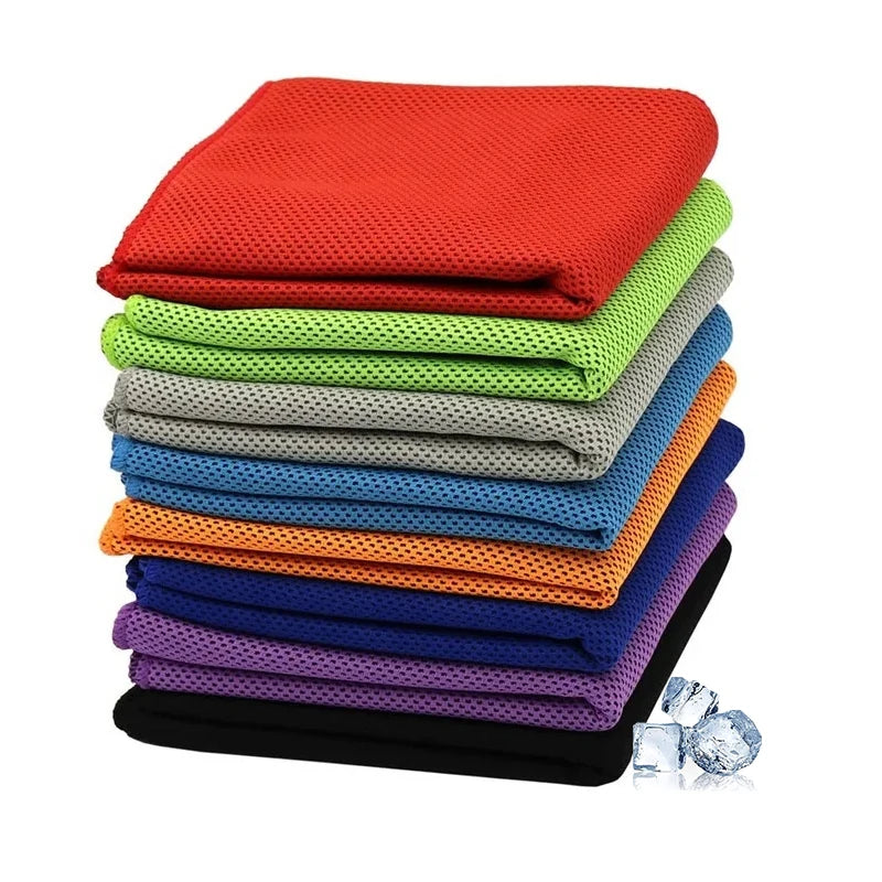 Zakerda ZKCT01 Cooling Towels-Quick Dry Microfiber Soft Breathable for Sports Fitness Gym Yoga Workout Customizable Color Logo