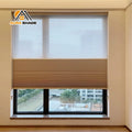 Aura Shade Double Layer Day/Night Sun-shade Built-In Vertical Blinds Fireproof Waterproof Easy Install Soft Fabric Modern Design