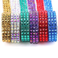 15mm Sewing Trimming 1 Yard Crystal Glass Strass Hot Fix Rhinestone Chain Tape Applicator Ribbon for Clothing DIY Crafts Jewelry