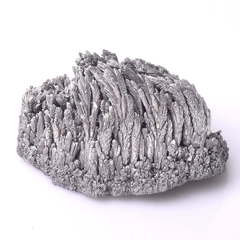 Natural Silver Ore & Magnesium Crystals Healing Stones Crystal Cluster Specimen for Home Decor Traditional Craft Product