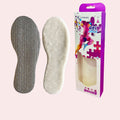 Premium Genuine Sheepskin Wool Insoles Ultra-Thick Natural Lambswool Shoe Inserts