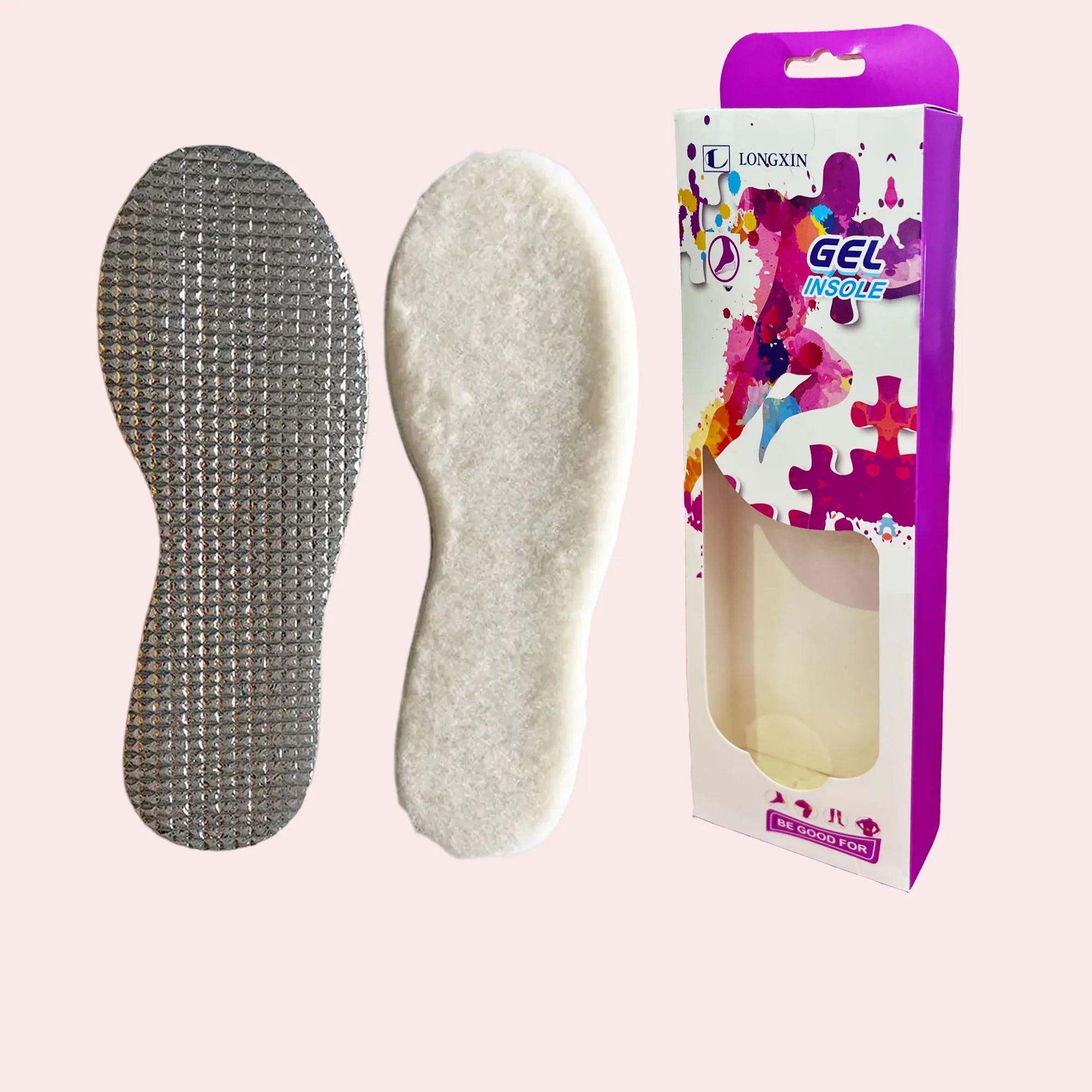 Premium Genuine Sheepskin Wool Insoles Ultra-Thick Natural Lambswool Shoe Inserts