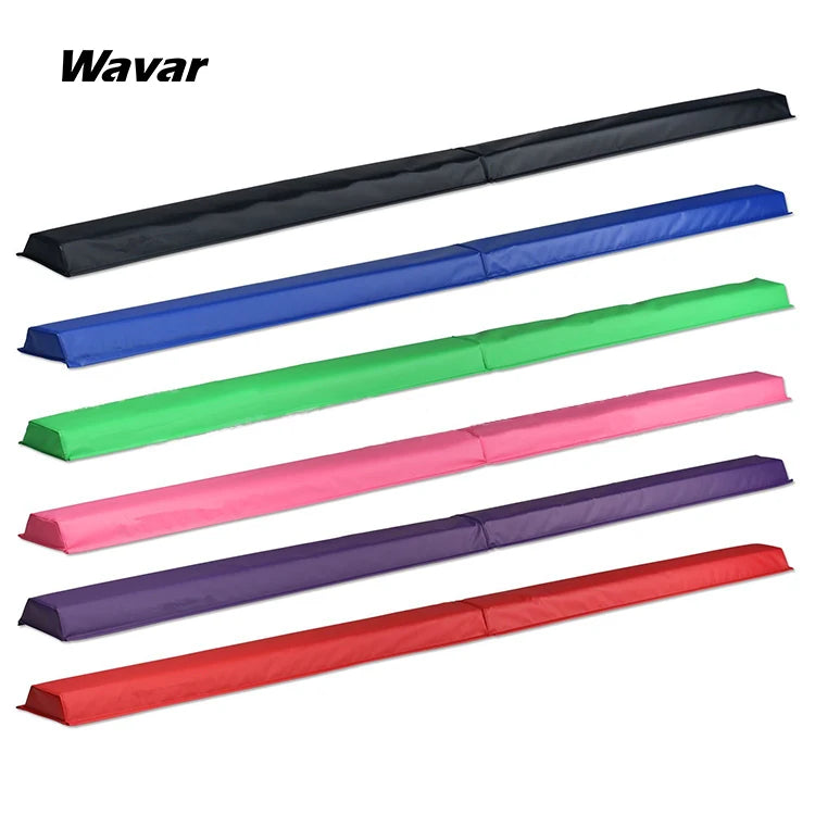 Wholesale Foldable Fitness Equipment Customized Foam Gymnastics Beam Floor Balance Beam for Kids Soft Play