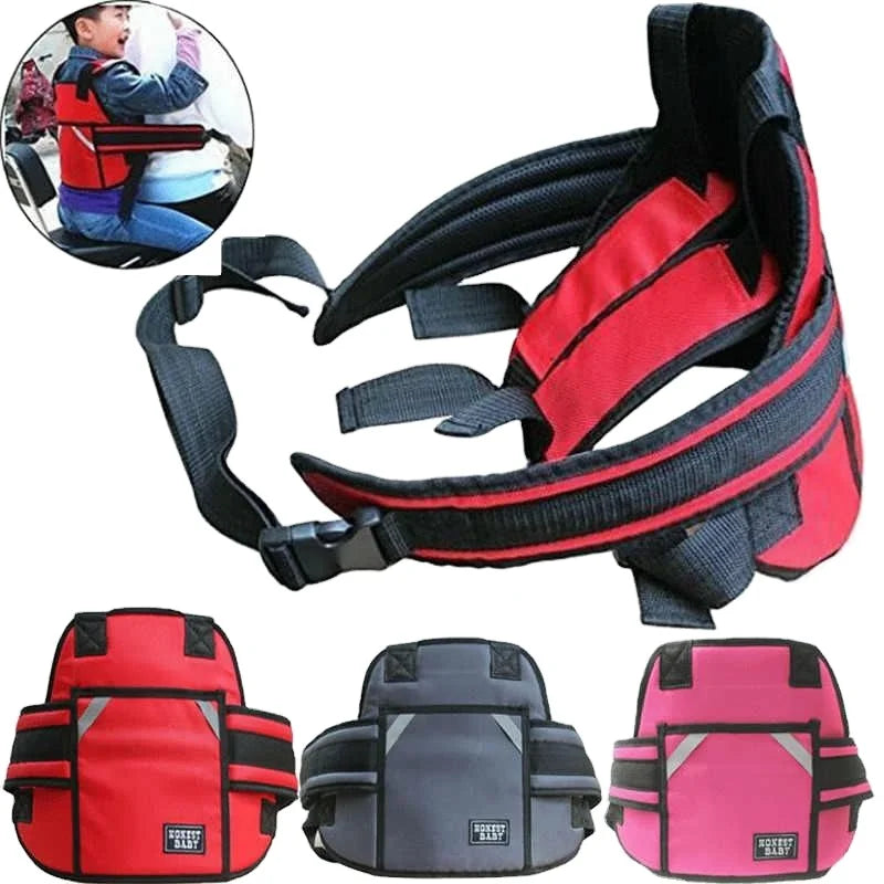 Riding on Motorcycle Security Belt Kids Motorcycle Safety Strap Children Seats Belt