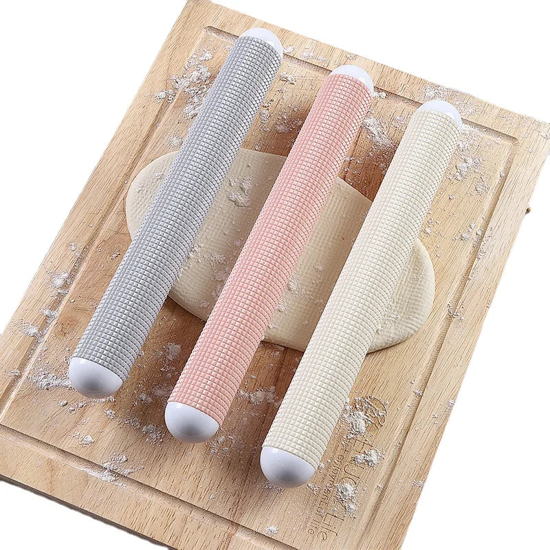 New Arrival Wholesale Non-stick Food Grade Homemade Baking Tools Small Raised Dots Plastic Exhaust Rolling Pin