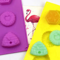 237 3 Hole Hive Silicone Cake Soap Mold Cake Decorating Silicone Soap Making Mold