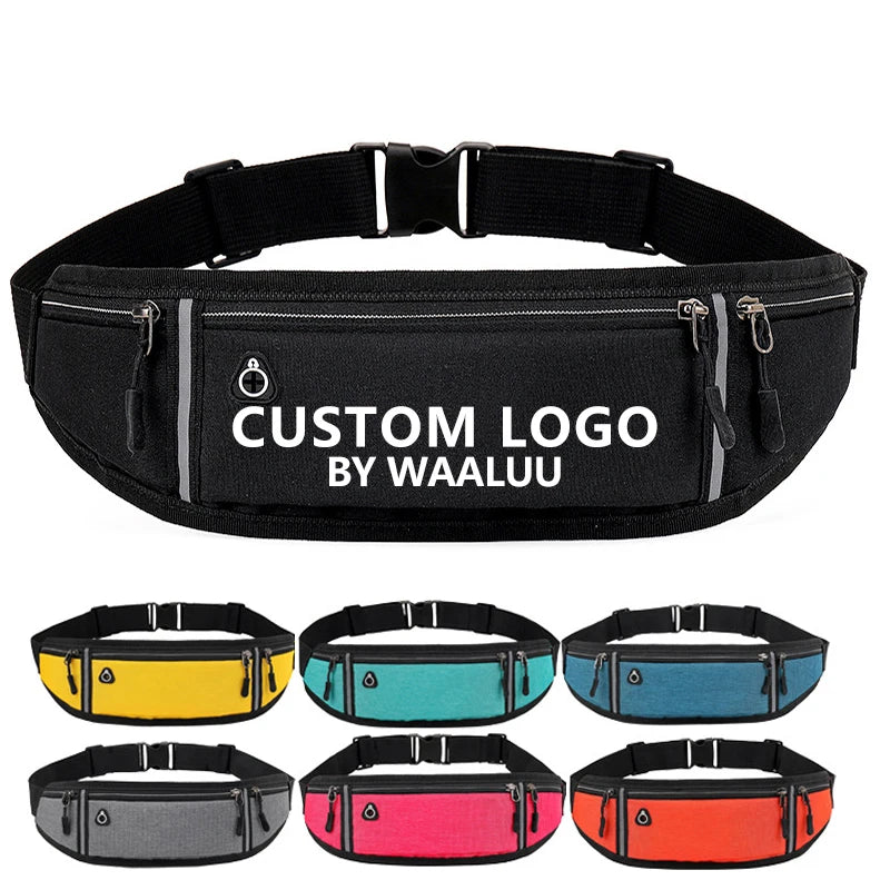 Professional Running Waist Bag Sports Belt Pouch Mobile Phone Case Men Women Hidden Pouch Gym Running Belt Waist Pack