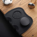 Silicone Non-Slip Espresso Coffee Press Base Espresso Coffee Tamper Mat Coffee Tampering Corner Pad