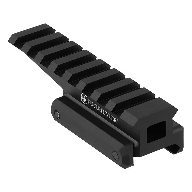 Focuhunter Hunting Accessories 8 Slots Red Dot Sight Fast Riser Base  Scope Sight Aluminium Alloy Tactical Optic Riser Mount