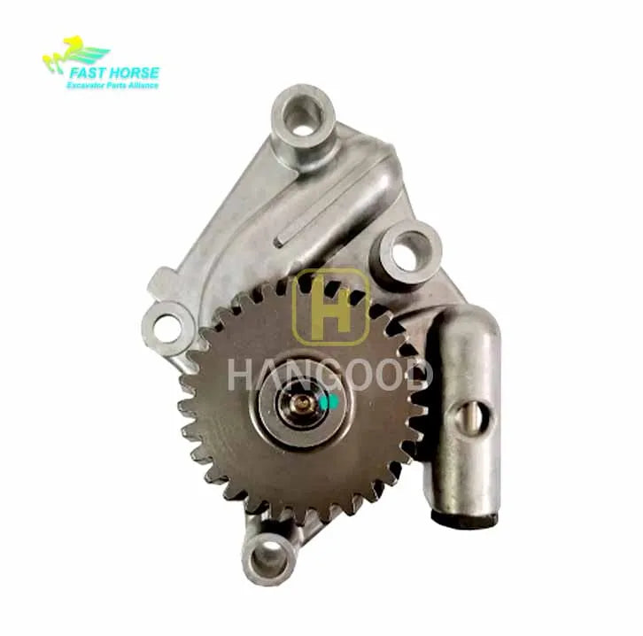 Hangood Construction Machinery Parts 4TNV98T 4TNV98 Oil Pump 123900-32001 Engine Spare Parts for Yanmar Excavator Engine Parts
