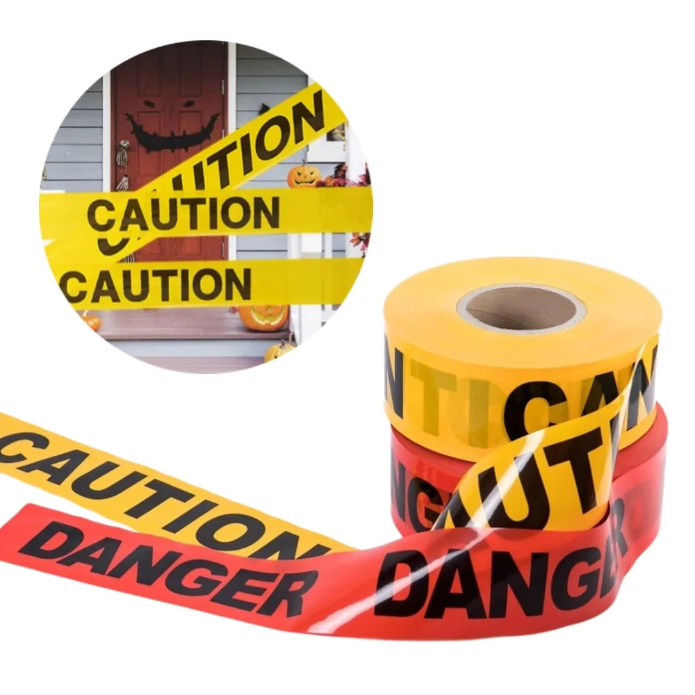 PE Underground Warning Tape Model Bg 30mic Thickness 70mm Width 30m/100m Length No Adhesive Waterproof