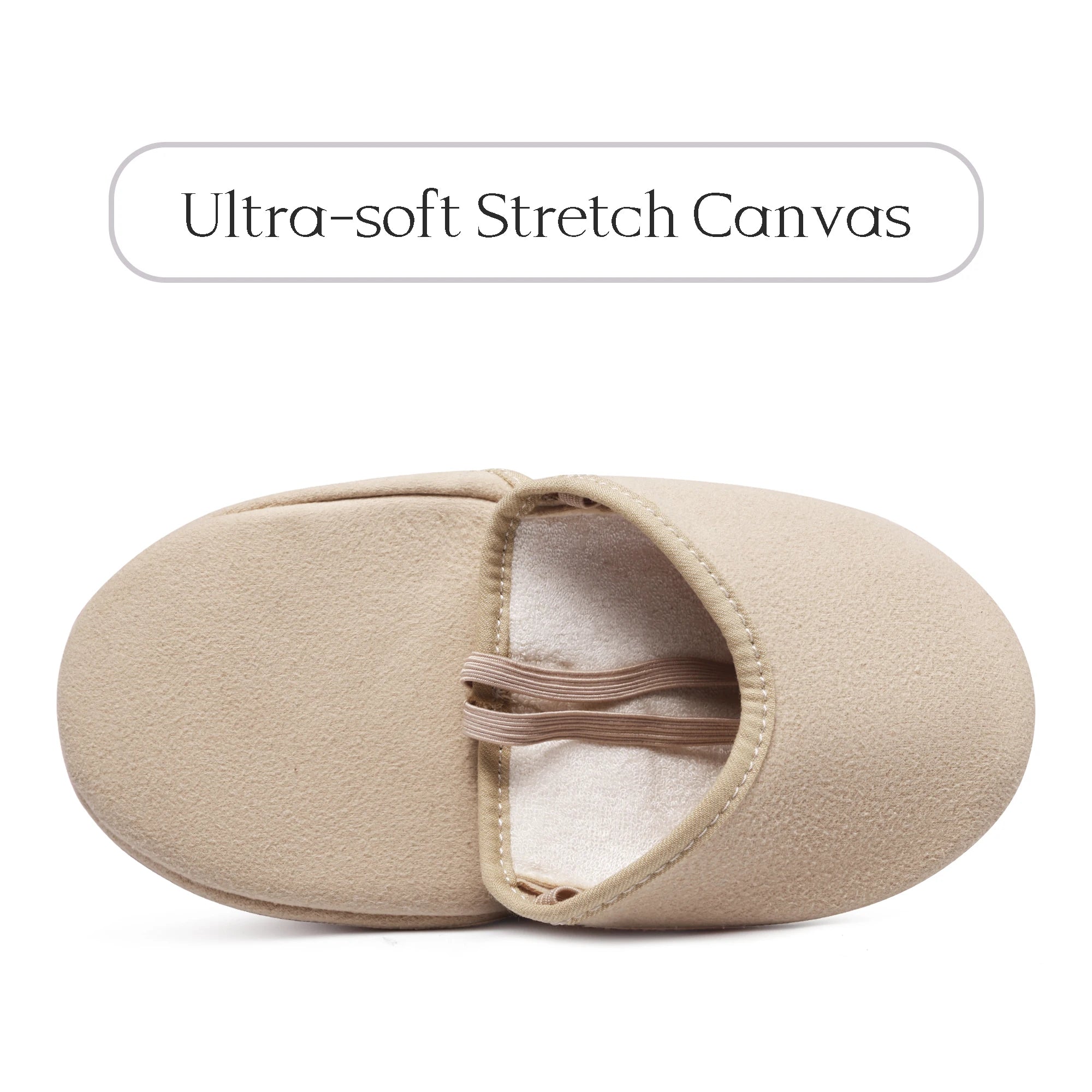 Professional Competition Rhythmic Gymnastics Half Shoes Elastic Microfiber Dance Toe Shoes Stage Performance Ballet Turning Shoe