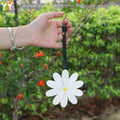 Personalized Daisy Flower Pendant Sunflower Keychain Bag Pendant Cute Daisy Flower Keyring  Bags Decorations Accessories