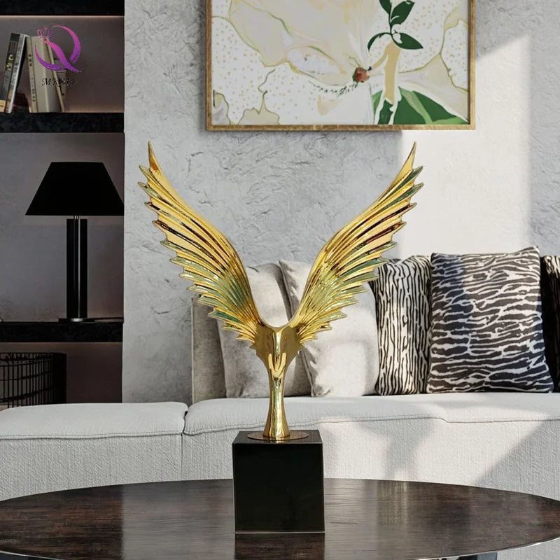 Modern Simple Exhibition Creative Home Ornaments Unique Design Statue Items Home Decoration Pieces Modern Sculpture Home Decor