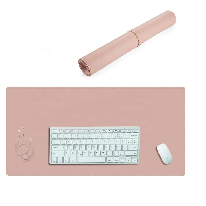 Factory Price 90x45cm Mouse Pads PU Leather Laptop Waterproof Desk Mat Big Mousepad Factory Wholesale Home Office MouseMat