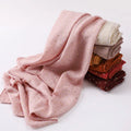 Cheap Women Lady Head Wraps Scarf Ethnic Scarves Solid 16colors Turban Shawls Veil Cotton Linen Muslim Hijab