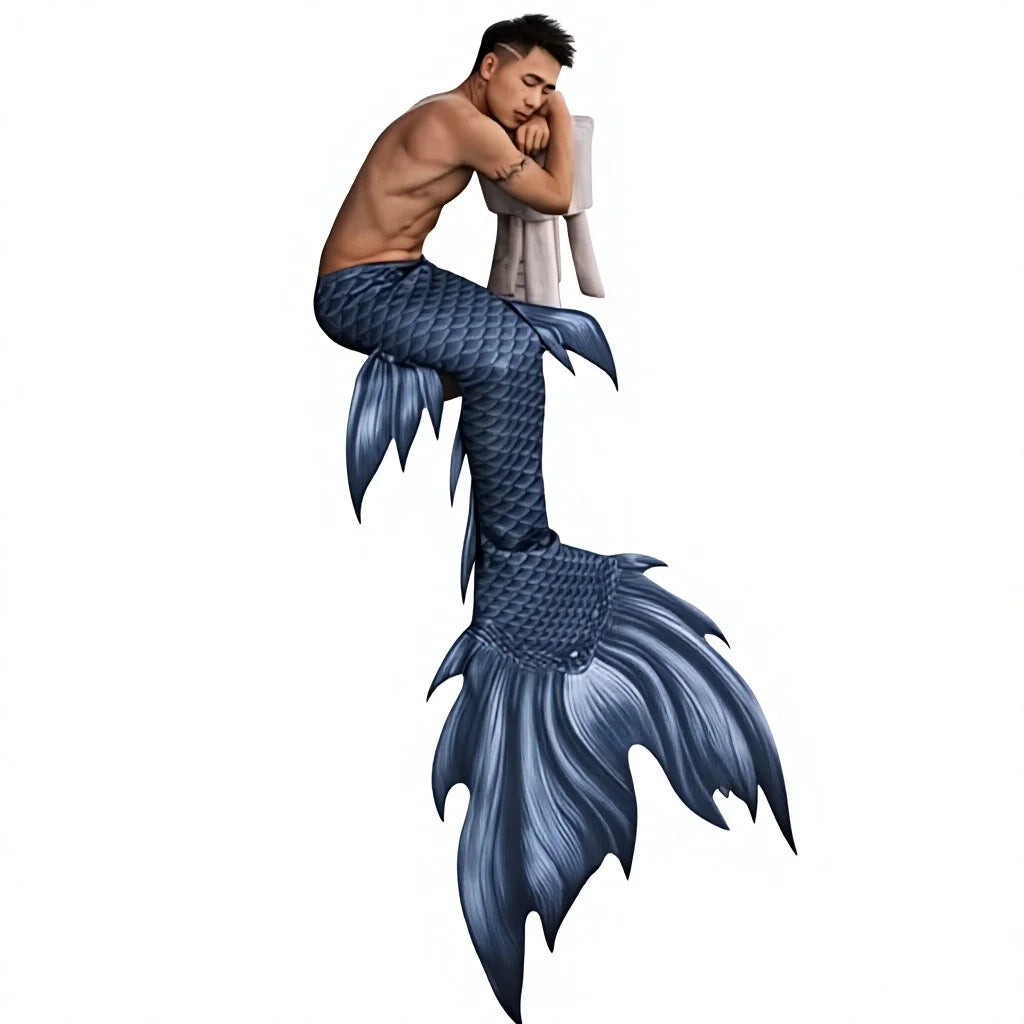 Factory-Reversible Beautiful Mermaid Tail Swimwear Sportswear Flipper Monofin Fin Bikini Design Print Spandex/Polyester