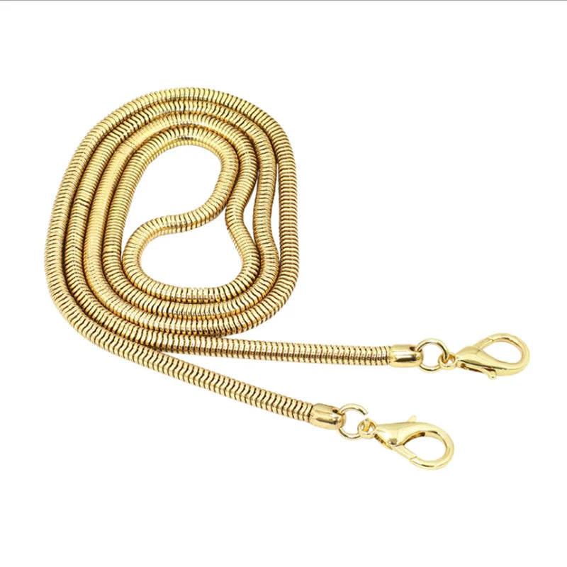 Wholesale 30-120cm Metal Shoulder Strap Custom Bag Accessories Metal Chain Strap