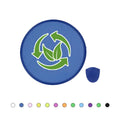 RPET Material Flying Disc Toy Eco-friendly Promotion Sports Gifts Foldable Flying Disc Fan with Logo